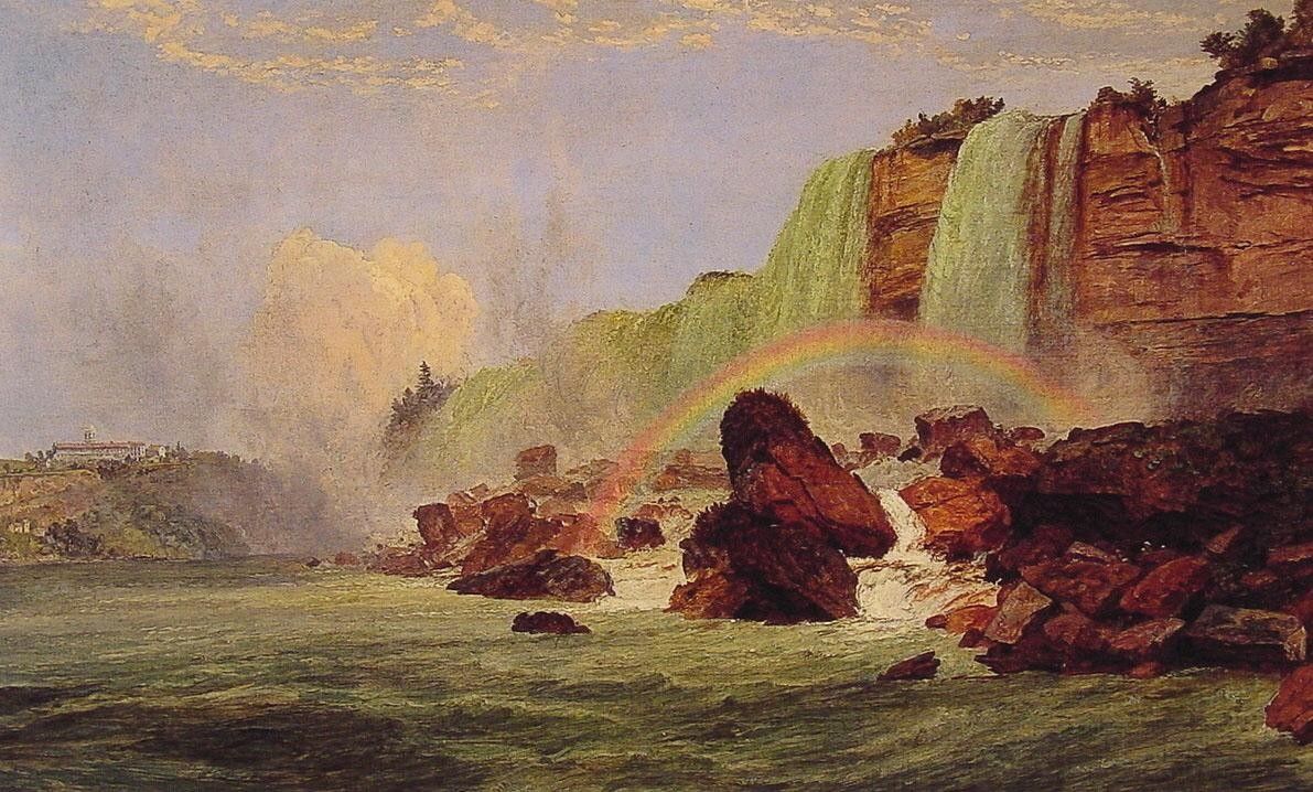 Jasper Francis Cropsey Niagara Falls with a View of Clifton House